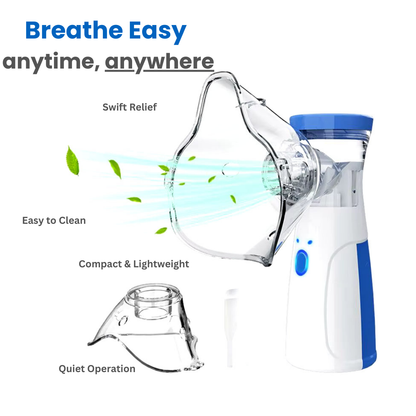 AeroEase RespiroFlow Portable Mesh Nebulizer